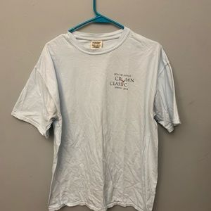 COMFORT COLORS T SHIRT ZETA TAU ALPHAS CROWN CLASSIC SPRING 2014 GOLF T SHIRT